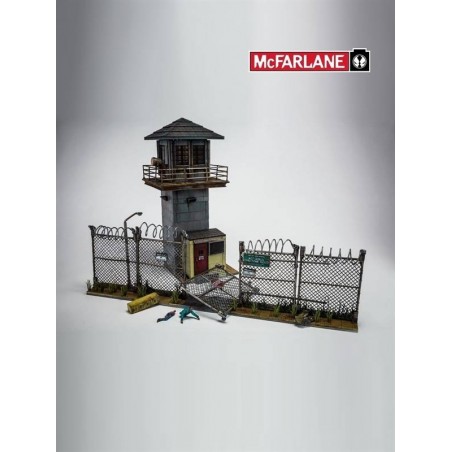 the walking dead prison tower building set